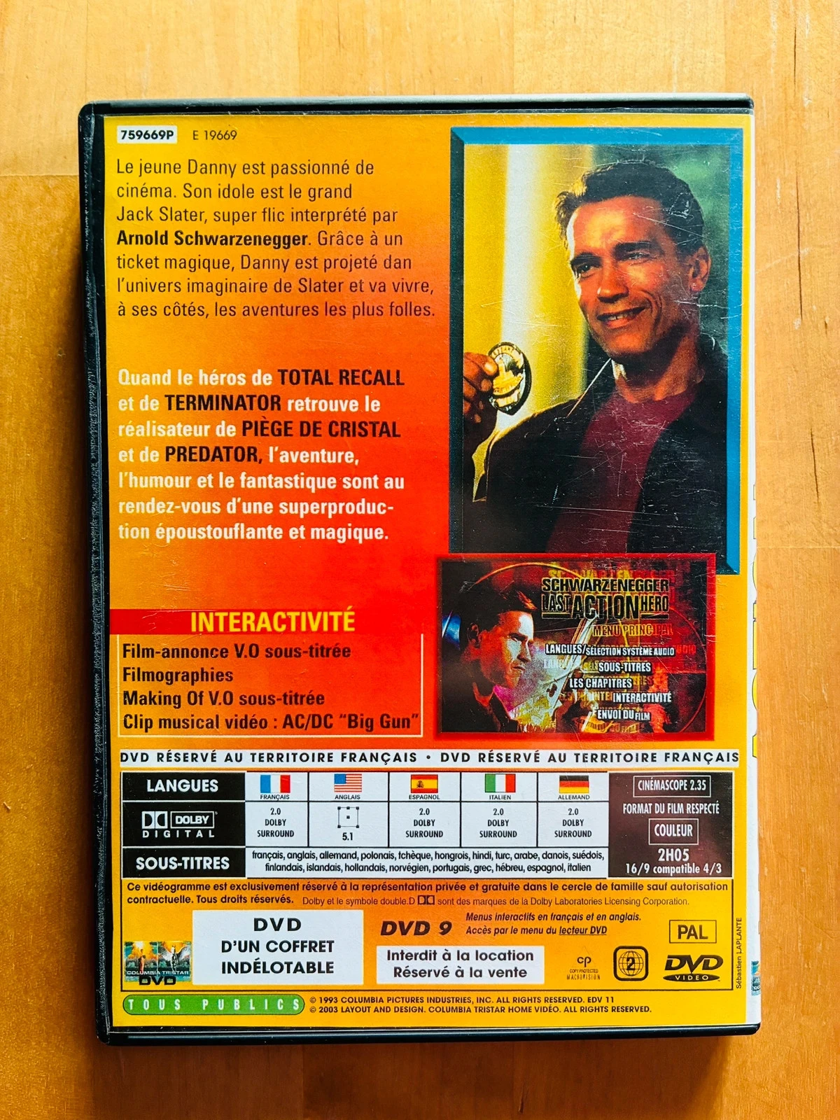DVD Último Herói de Ação Arnold Schwarzenegger. – photo 3